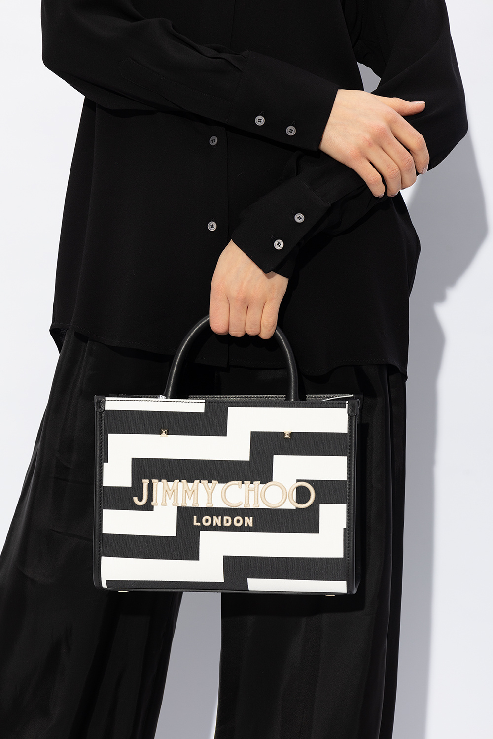 White 'Avenue Small' shopper bag Jimmy Choo White 'Avenue Small' shopper bag Jimmy Choo